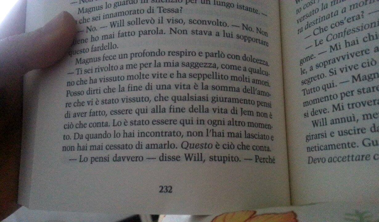 Shadowhunters La principessa di Cassandra Clare Citazioni